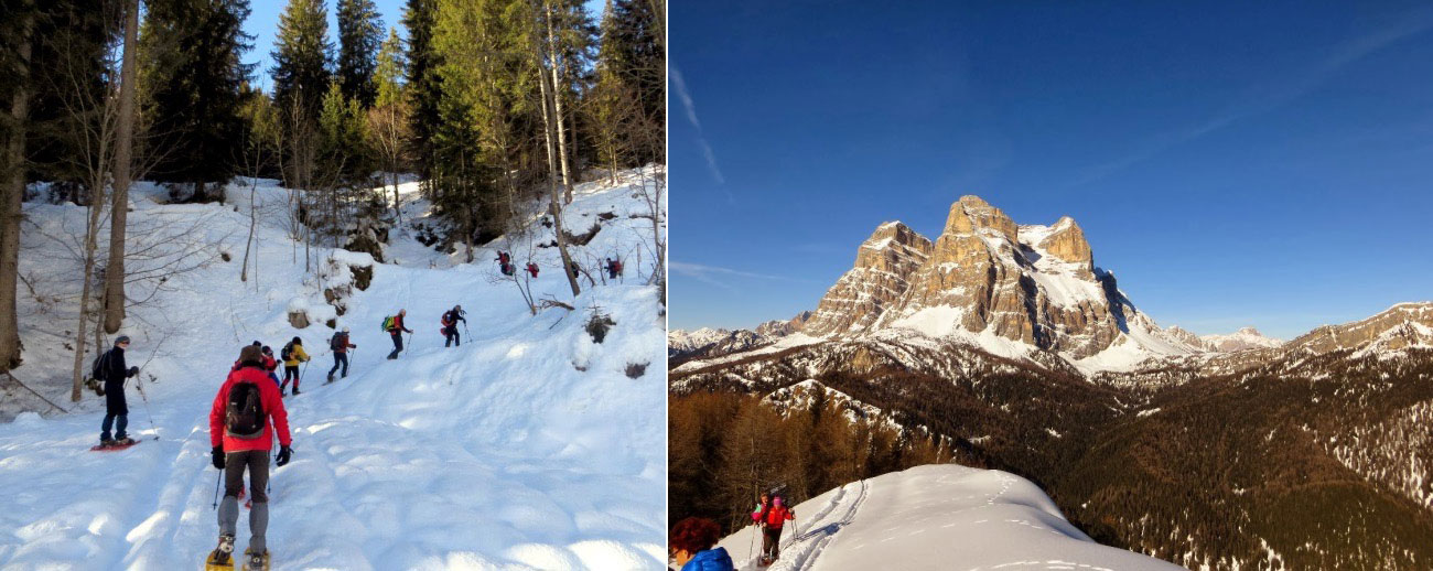 Escursione con Ciaspole: Val Zoldana – Monte Punta